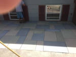 hardscaping service being performed Installed by Aaron of Landscape Solutions. Rochester NY. 14616

585-342-5296