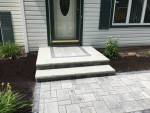 Walway and steps created by Aaron Ritter of Landscape Solutions.