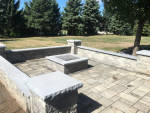 Beautiful patio and hardscaped fire pit.

Installed by Aaron of Landscape Solutions. Rochester NY. 14616

585-342-5296