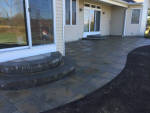 Backyard hardcaped steps and walkway.

Installed by Aaron of Landscape Solutions. Rochester NY. 14616

585-342-5296