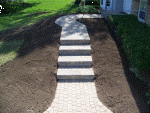 Landscaping around custom walkway image.

Installed by Aaron of Landscape Solutions. Rochester NY. 14616

585-342-5296